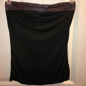 “Affliction Black Premium” Tube Top - Small